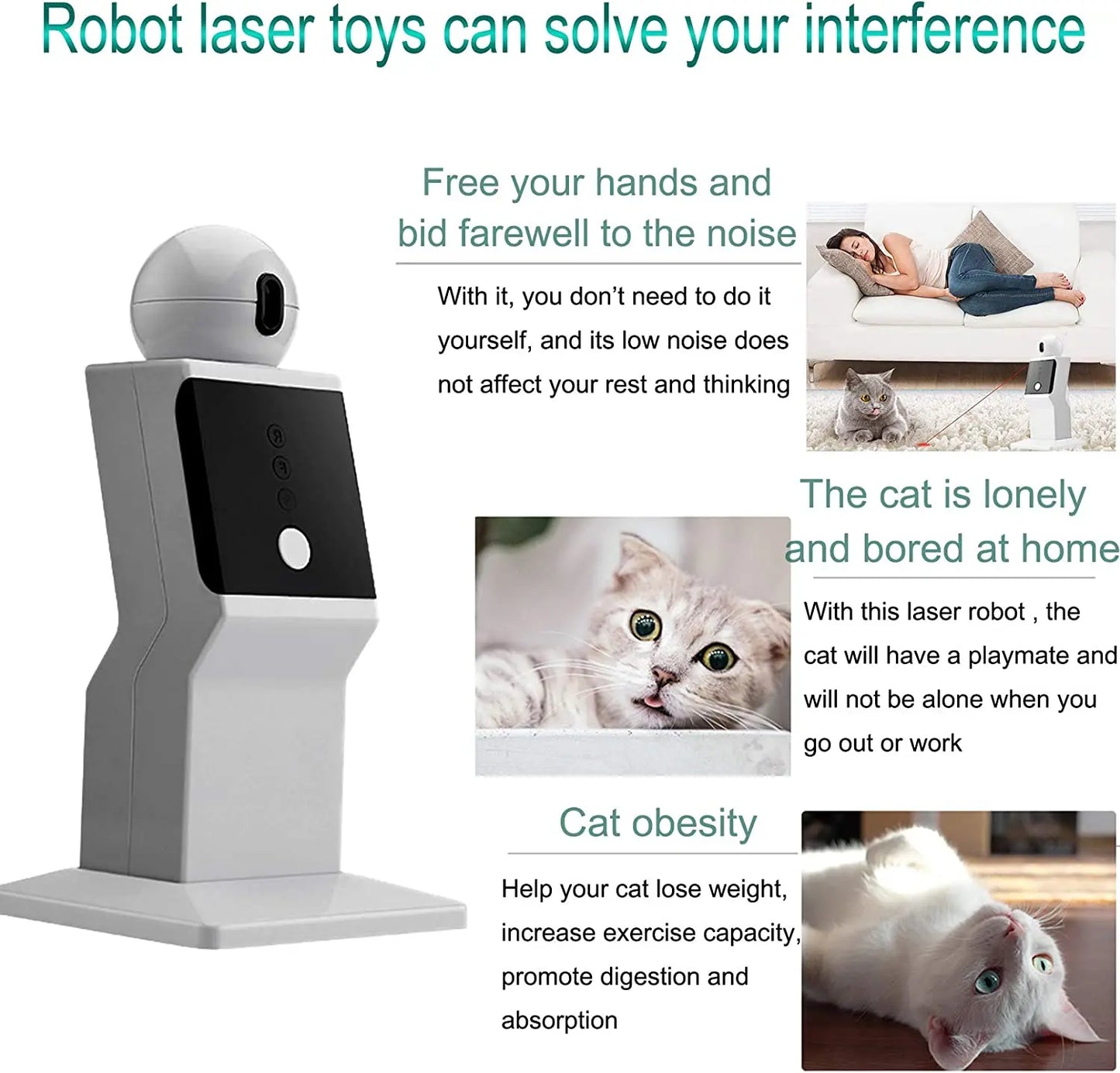 Cat Laser Toy for Indoor use