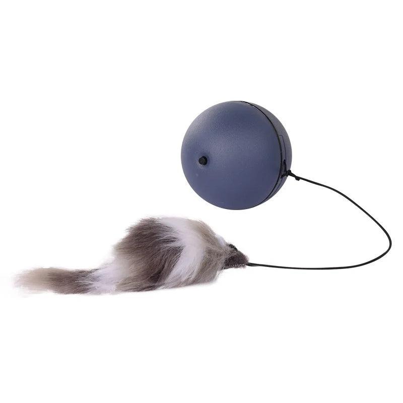 Cat Toys Mouse Teaser Ball Funny Moving Toy for Pets Cat Dog Electric Teaser Ball Automatic Intelligent Rolling Ball Pet Products