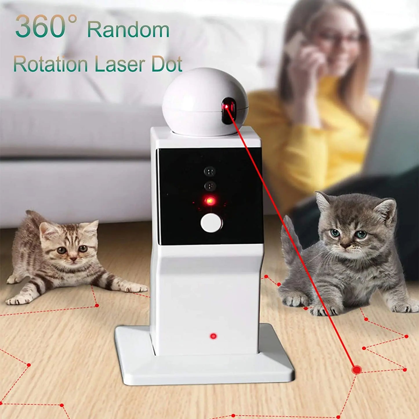 Cat Laser Toy for Indoor use